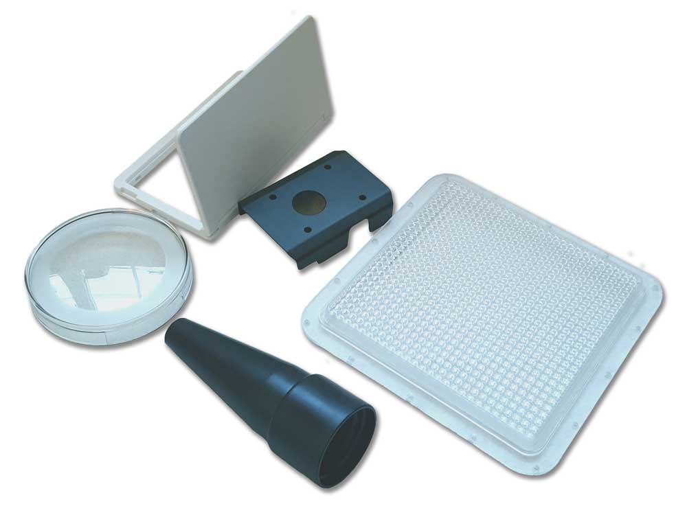 injection moulded plastic